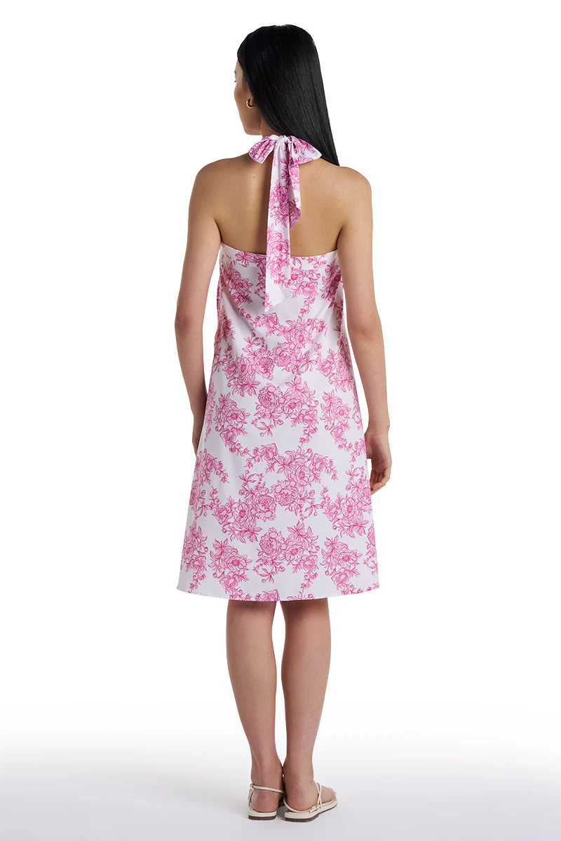 Women's Isla Convertible Wrap | Fuchsia Bouquet - Image 12