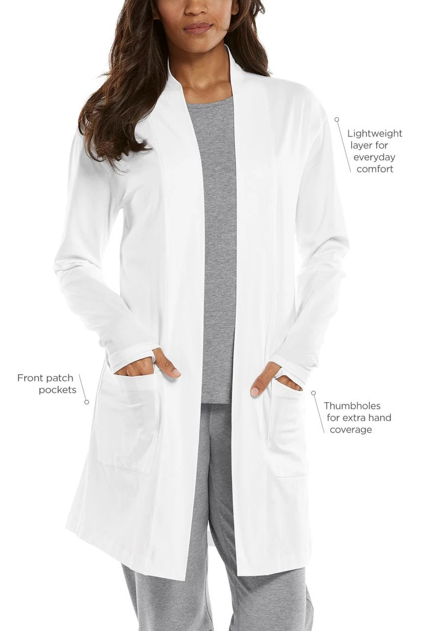 Women's Corbella Cardigan | White - Image 4
