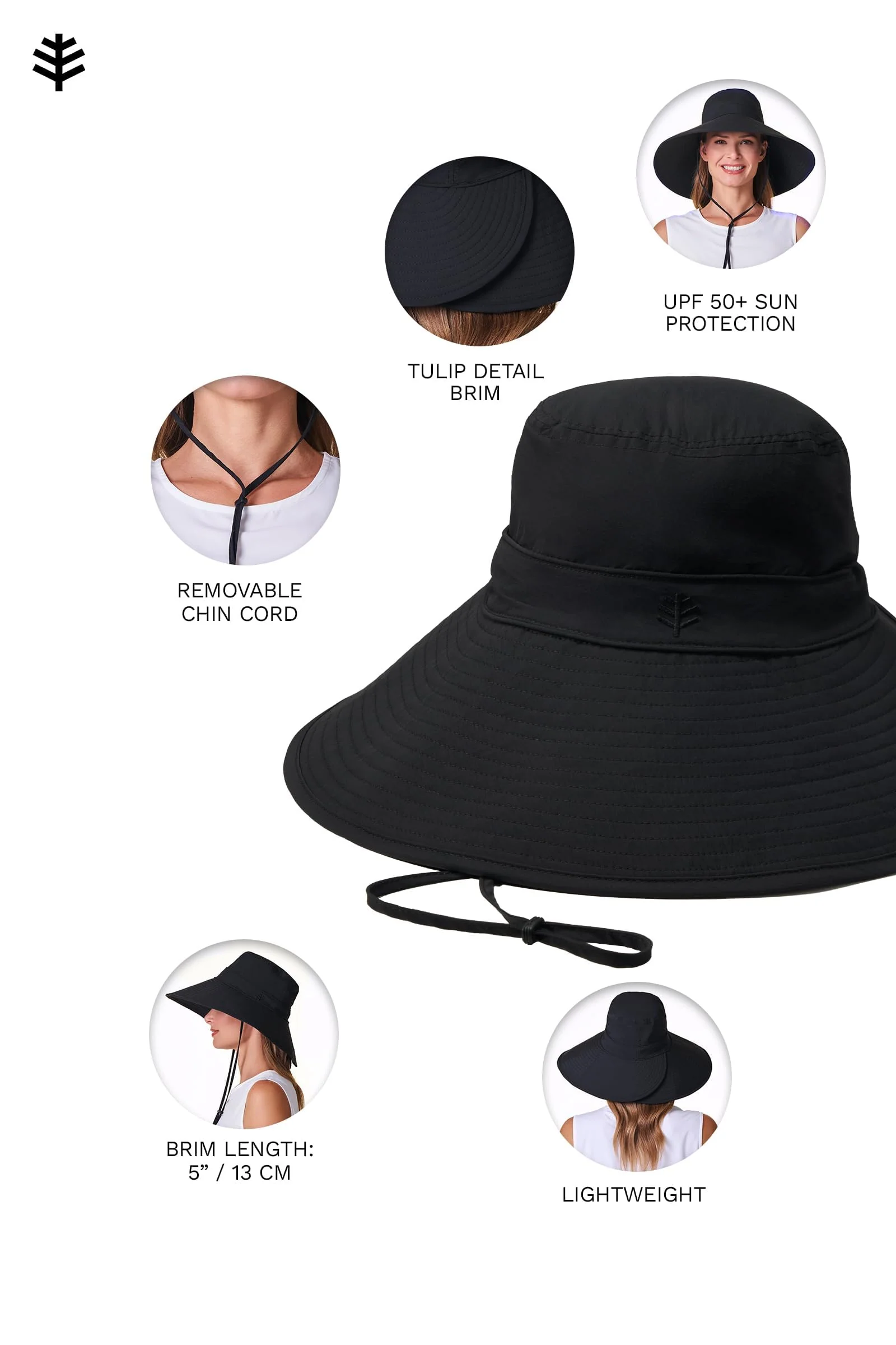 Cyd Travel Hat | Black - Image 4