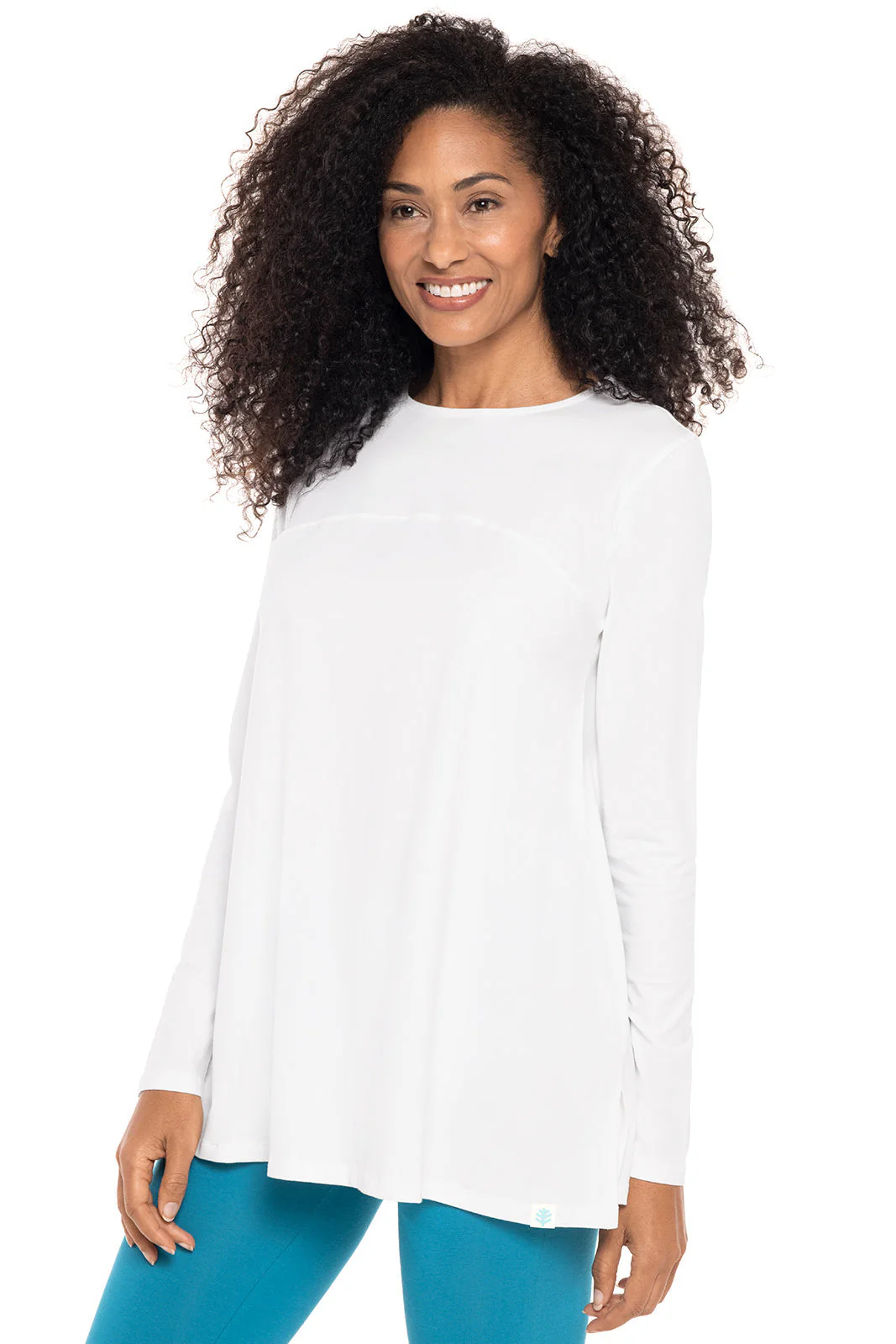 Women's Daybreak Swing Long Sleeve T-Shirt | White - Image 3