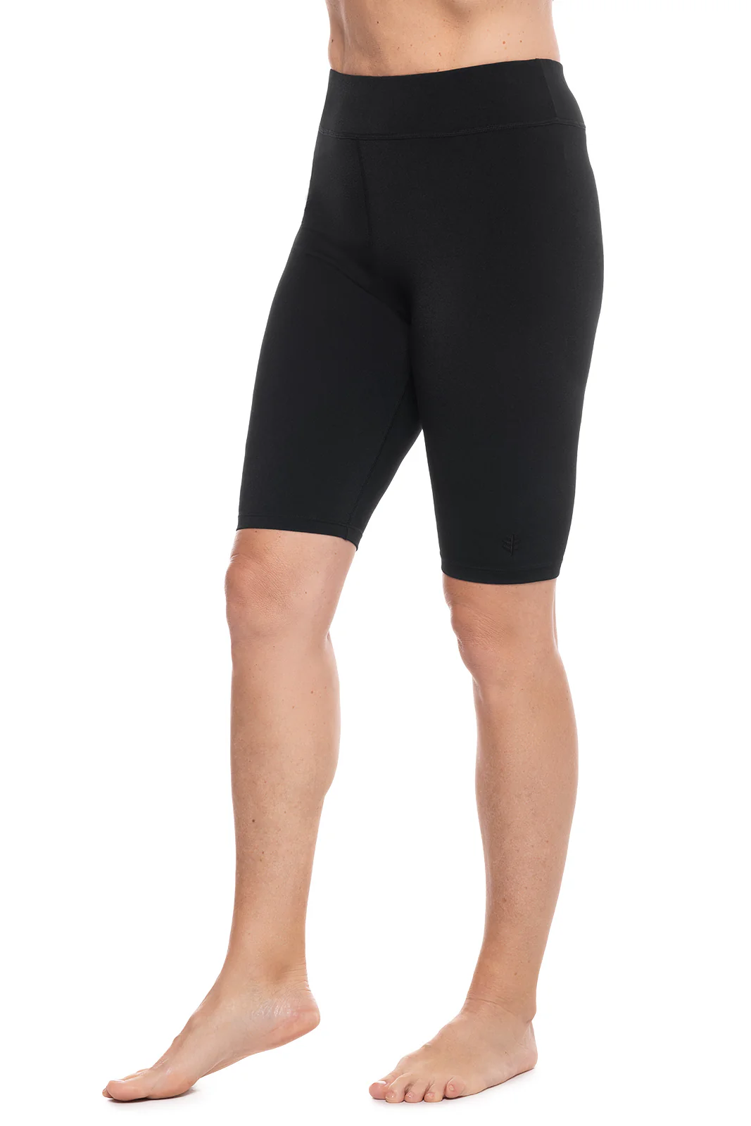 Women's Deep Water Swim Shorts | Black - Image 4