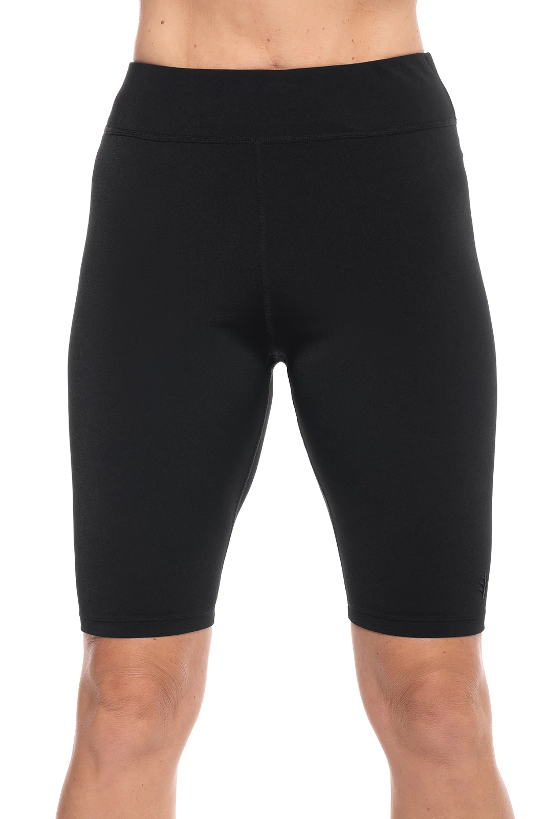 Women's Deep Water Swim Shorts | Black - Image 6