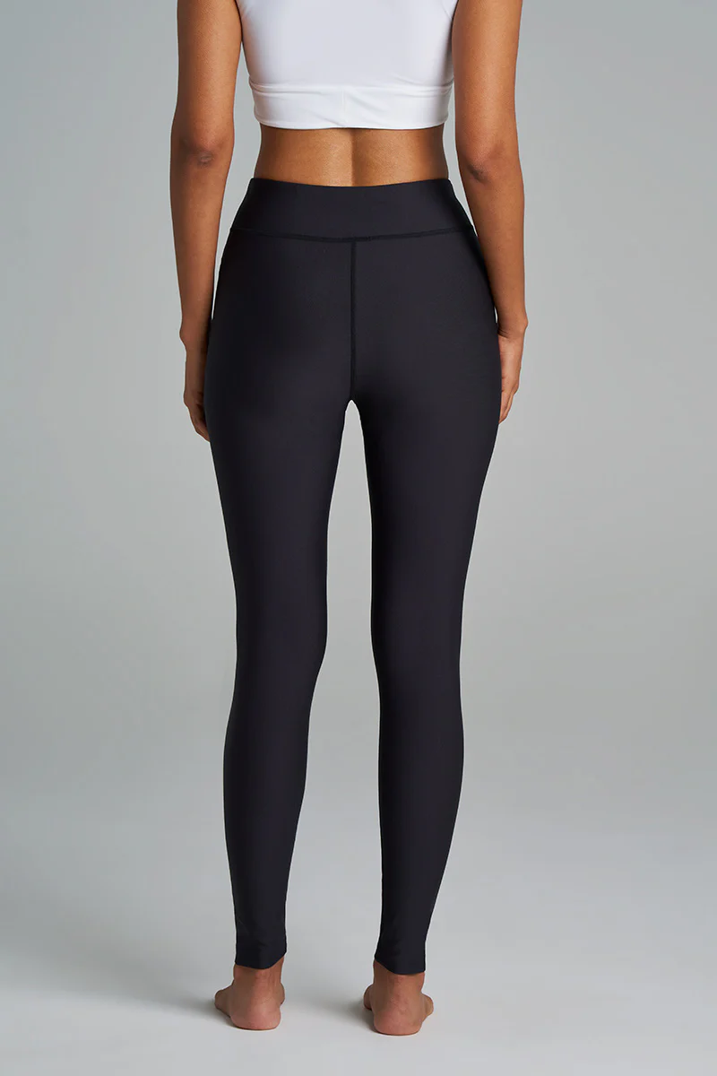 Women's Deep Water Swim Tights | Black - Image 3