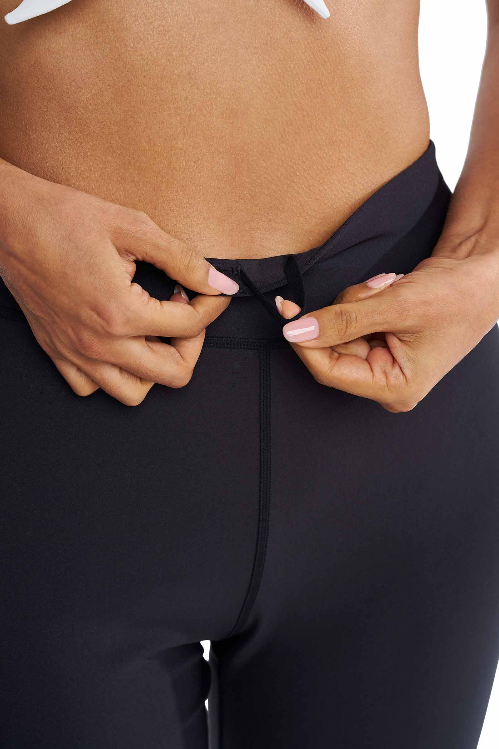 Women's Deep Water Swim Tights | Black - Image 9