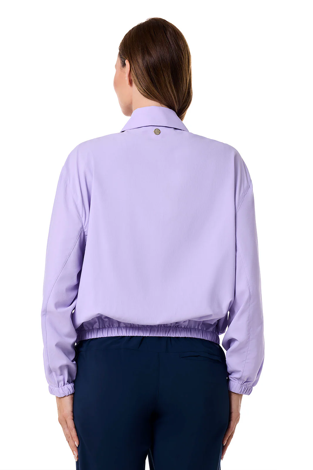 Women's Destin Windbreaker Travel Jacket | Lavendula - Image 5