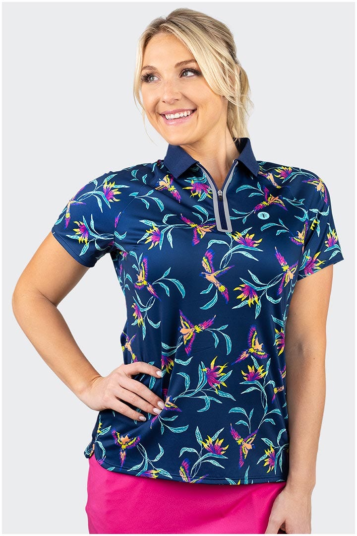 Women's Short Sleeve Sports Polo | Regular Parent - Image 5