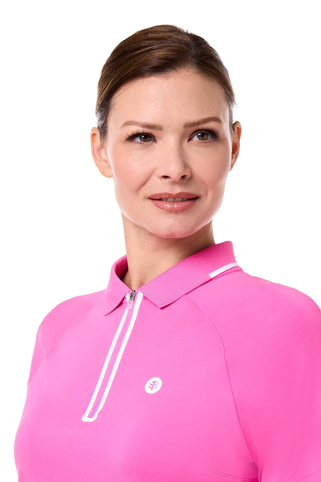 CourtLine Short Sleeve Polo | Tulip Pink - Image 5
