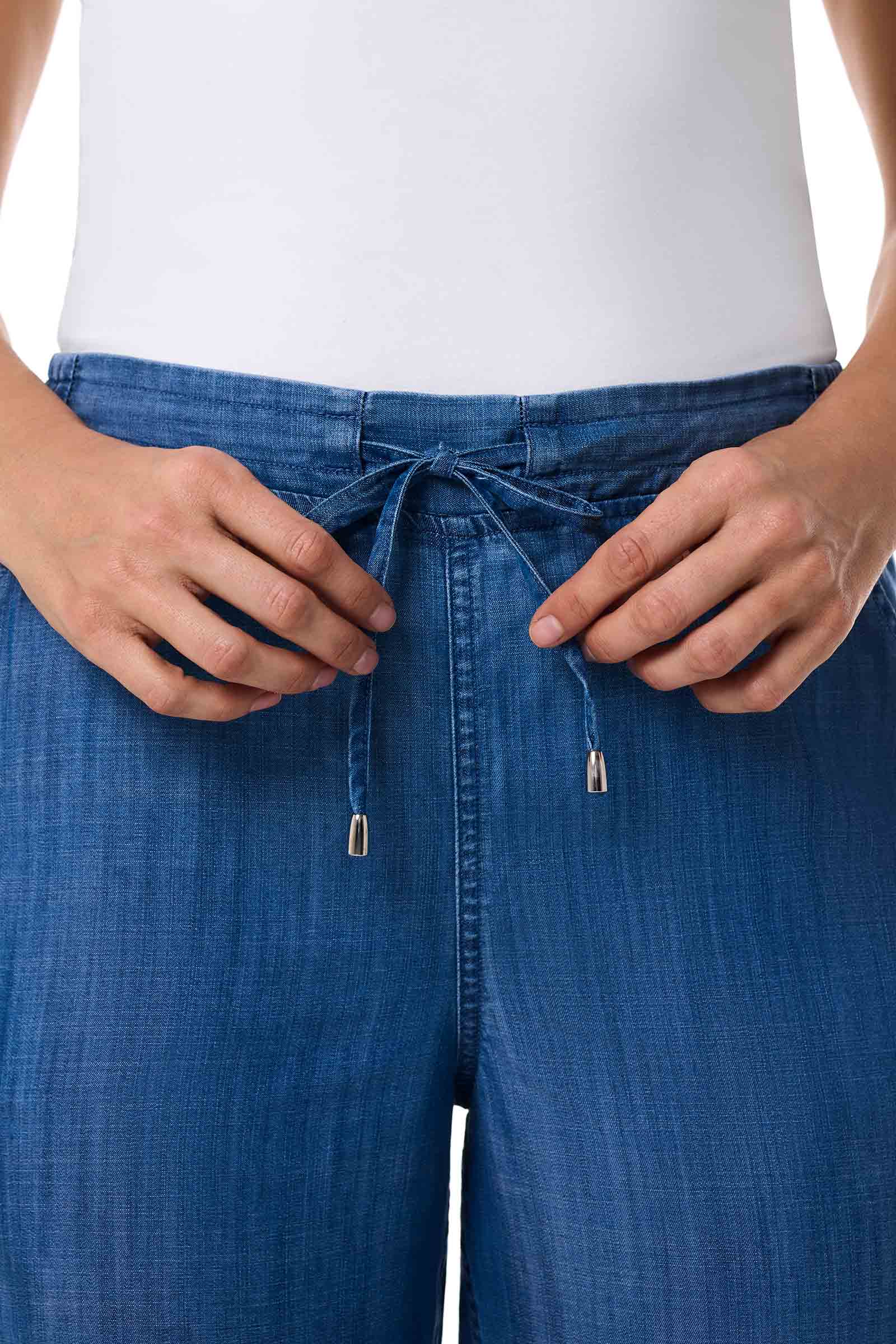 Women's Enclave Weekend Pants | Light Indigo Chambray - Image 6
