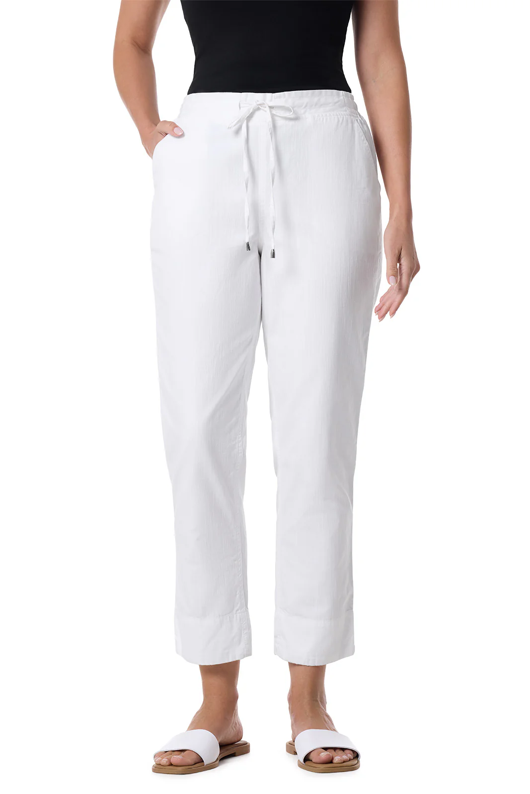 Women's Enclave Weekend Pants | White Chambray - Image 2