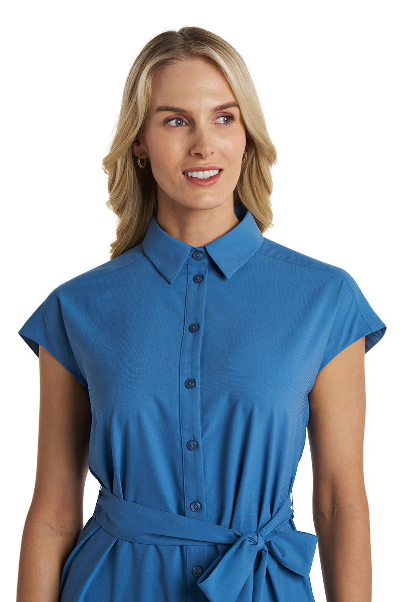 Women's Espanola Way Midi Dress | Blue Dusk - Image 6