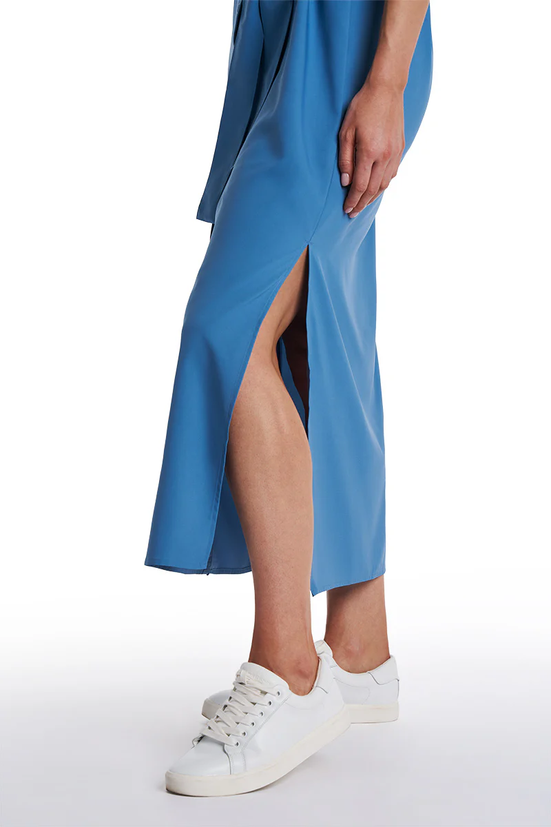 Women's Espanola Way Midi Dress | Blue Dusk - Image 8