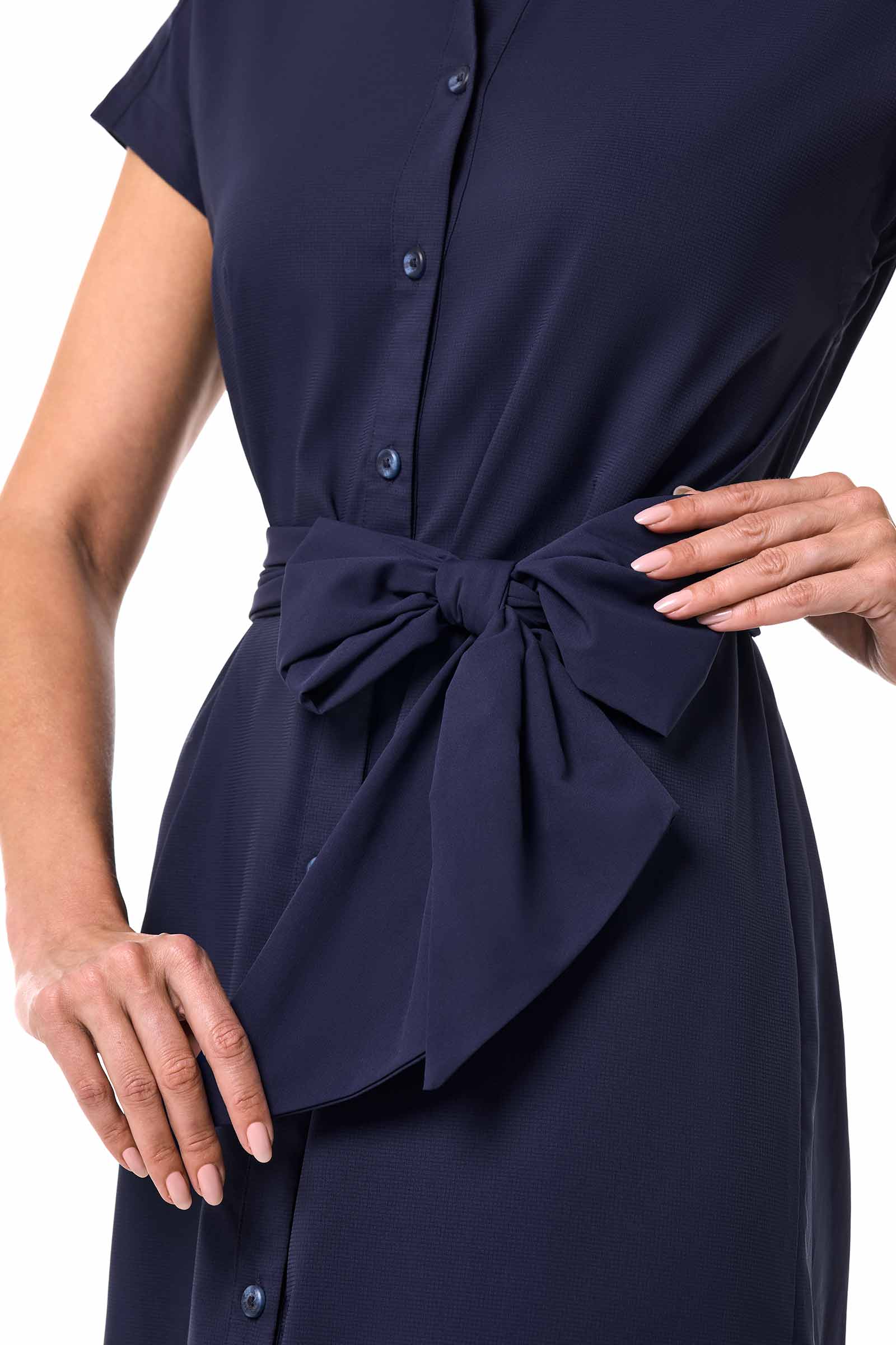 Women's Espanola Way Midi Dress | Navy - Image 6