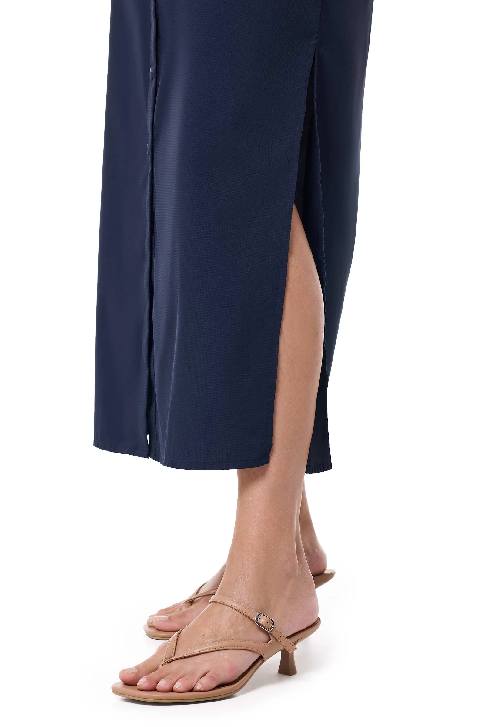 Women's Espanola Way Midi Dress | Navy - Image 7