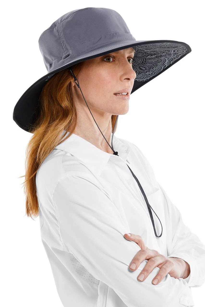 Etta Sun Catcher Hat | Carbon/Black Travel Medallion - Image 4