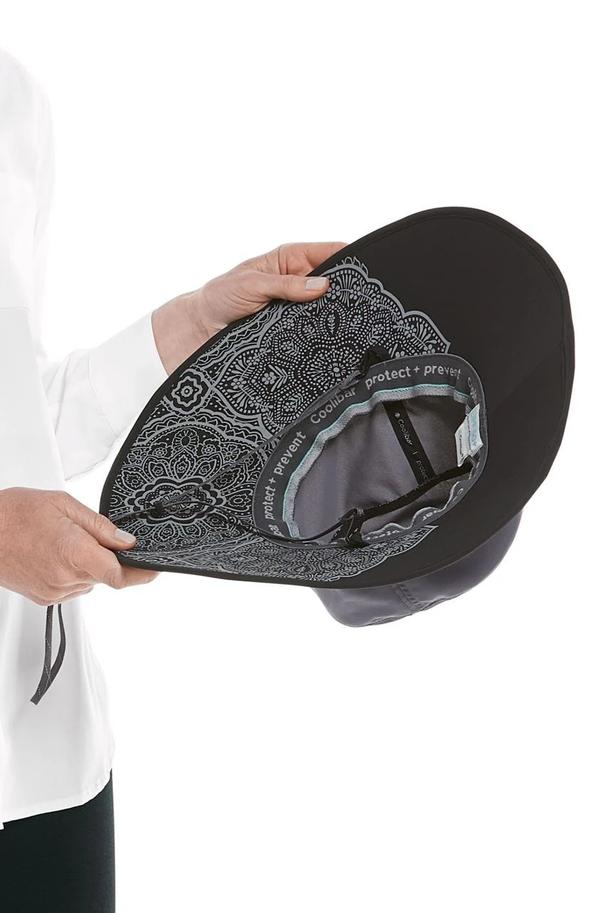 Etta Sun Catcher Hat | Carbon/Black Travel Medallion - Image 5