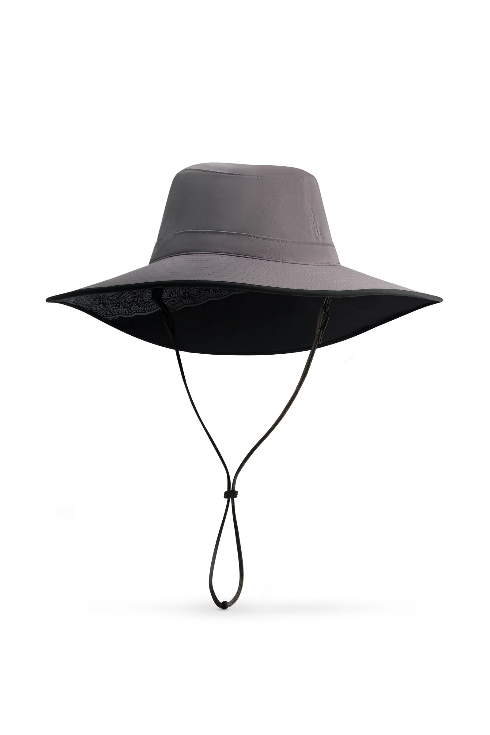 Etta Sun Catcher Hat | Carbon/Black Travel Medallion - Image 6