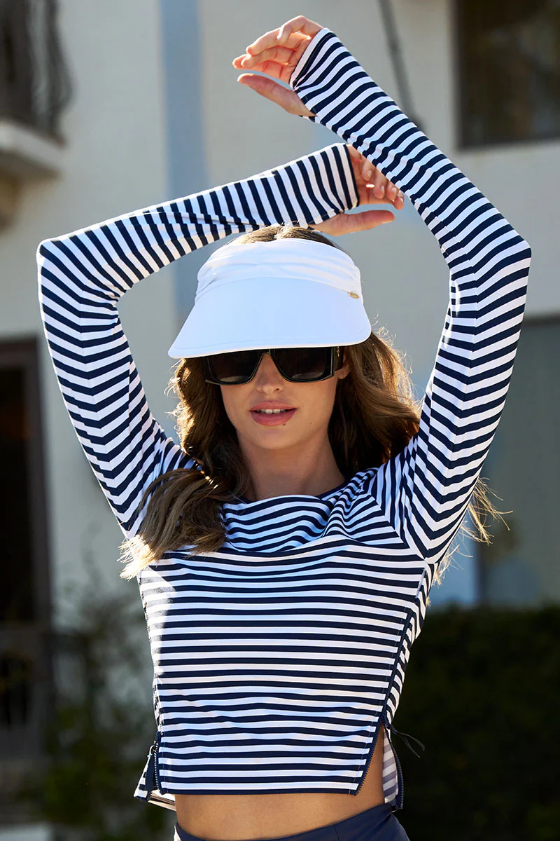 Women's Exuma Swim Visor | White - Image 2