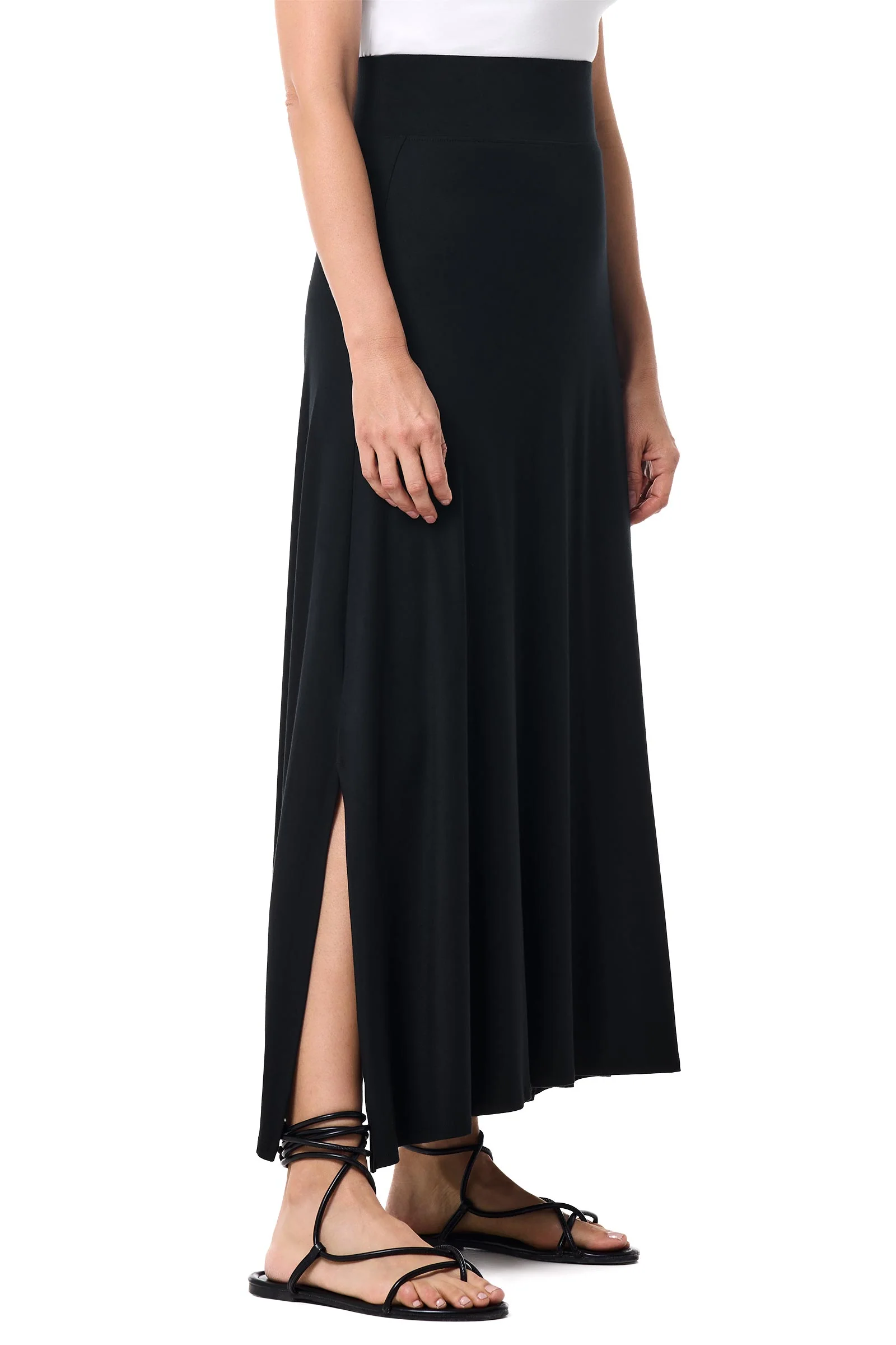Women's Fabyan Maxi Skirt | Black - Image 3