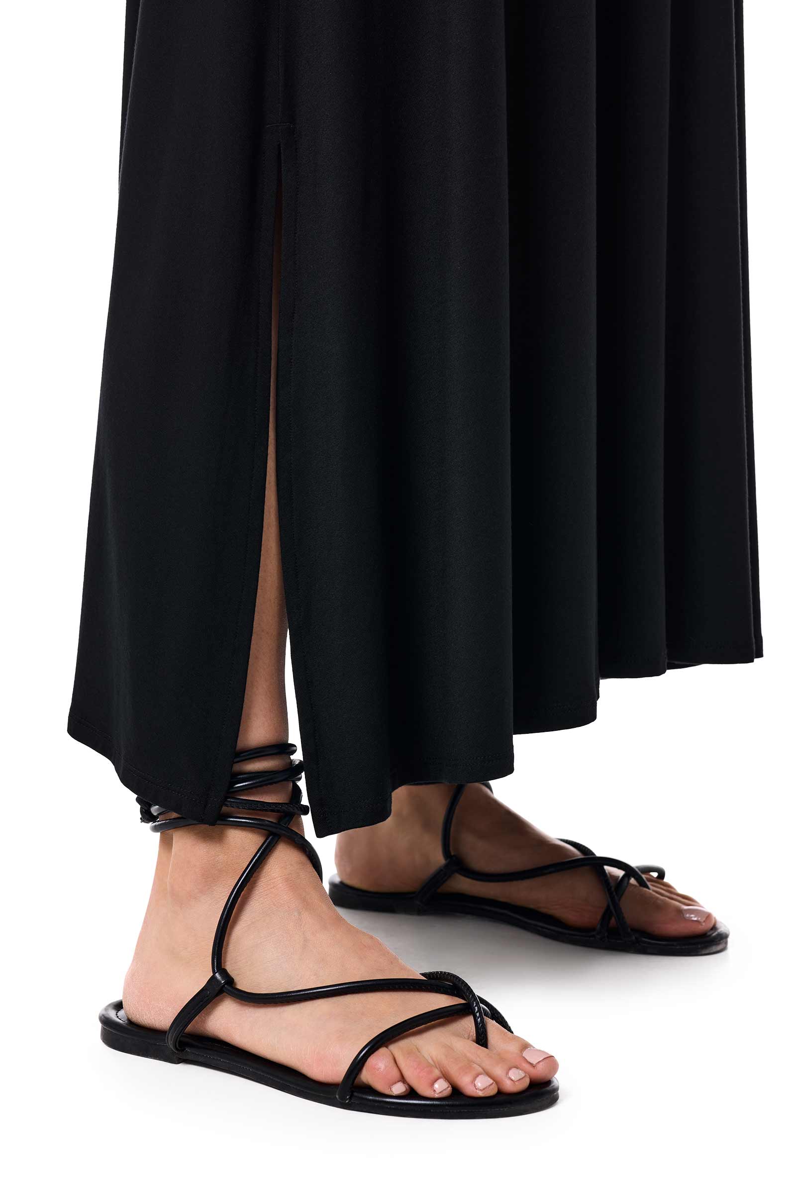Women's Fabyan Maxi Skirt | Black - Image 5