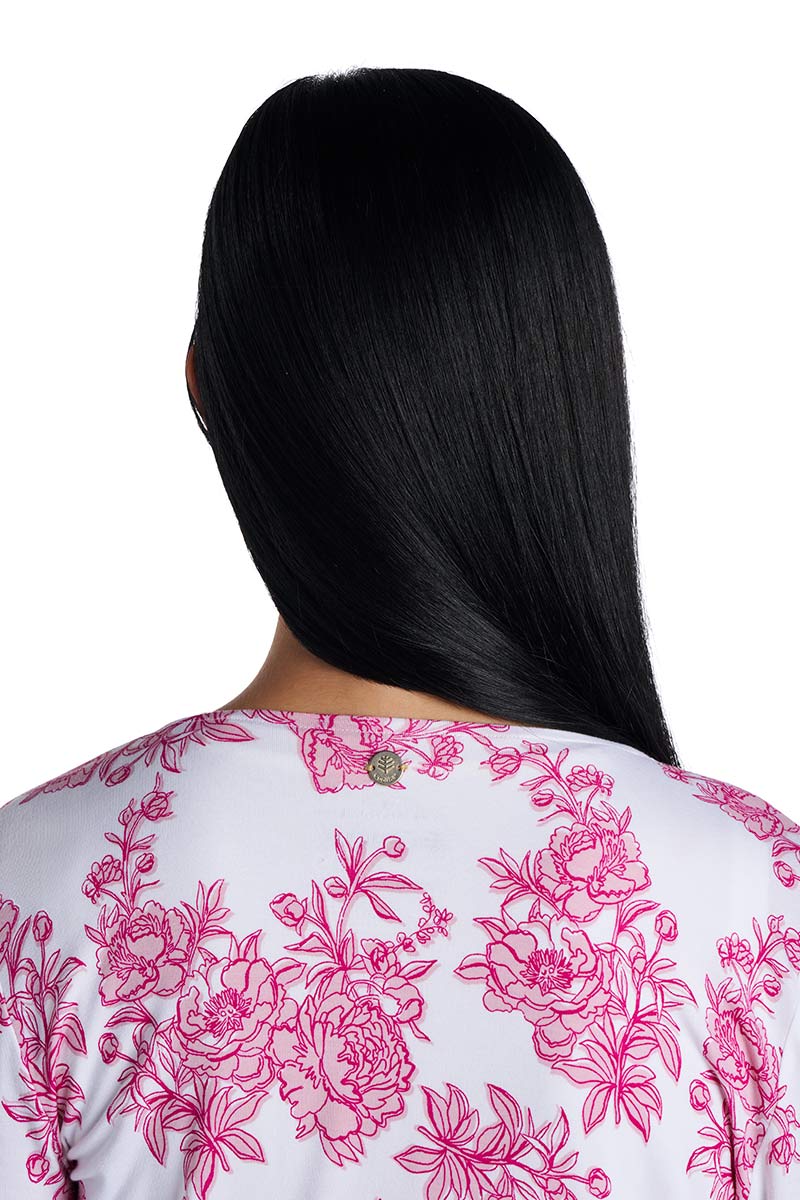 Women's Vrae Fashion Wrap | Fuchsia Bouquet - Image 7