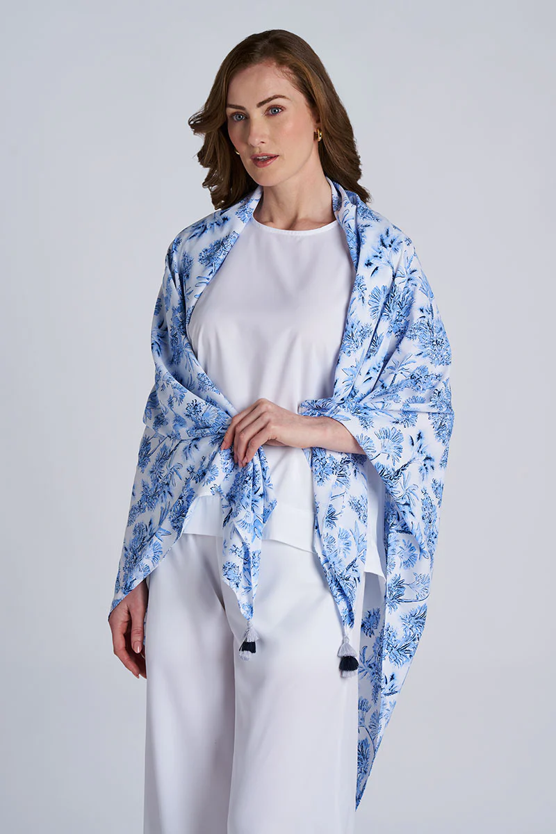 Minneola Featherlight Scarf | Periwinkle Isla Bonita - Image 4