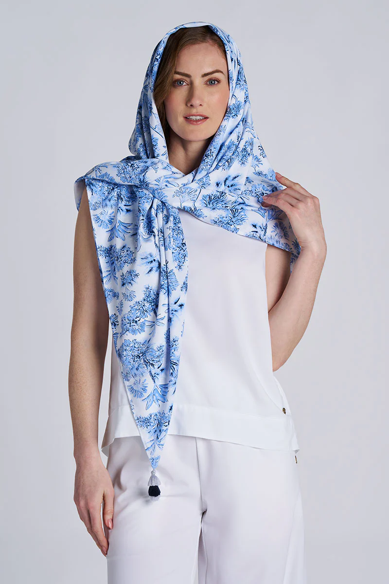 Minneola Featherlight Scarf | Periwinkle Isla Bonita - Image 6