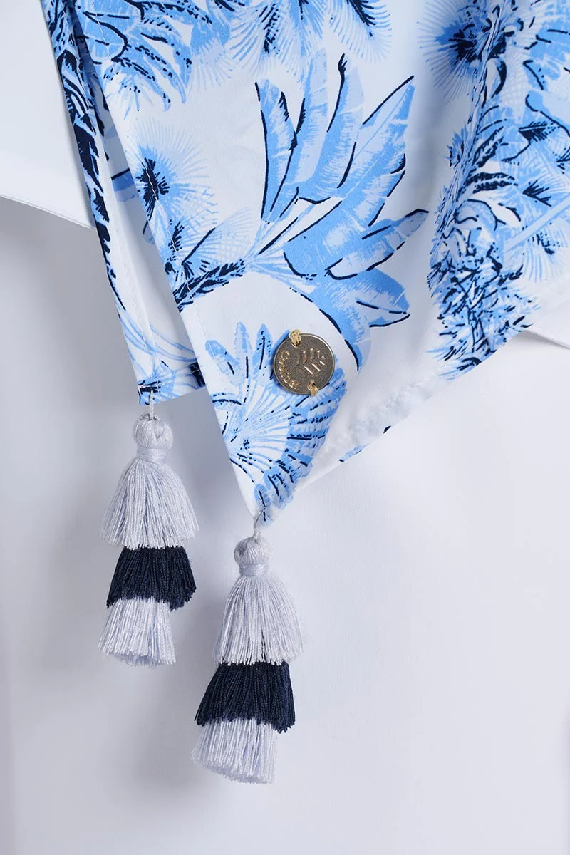 Minneola Featherlight Scarf | Periwinkle Isla Bonita - Image 7