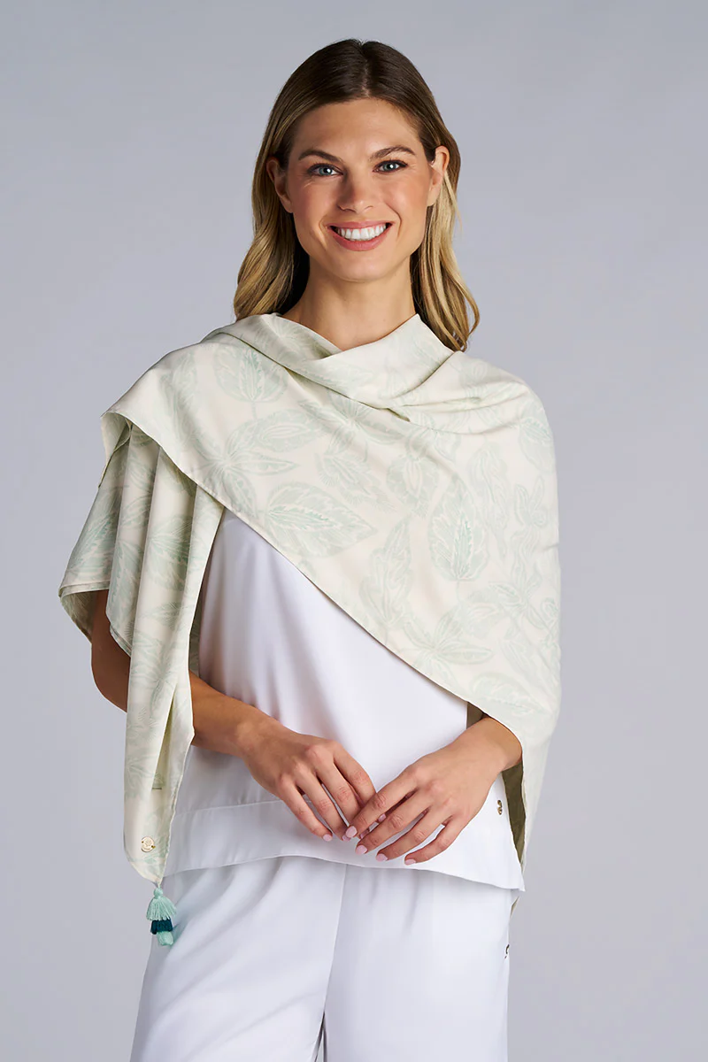 Minneola Featherlight Scarf | Vanilla - Image 2