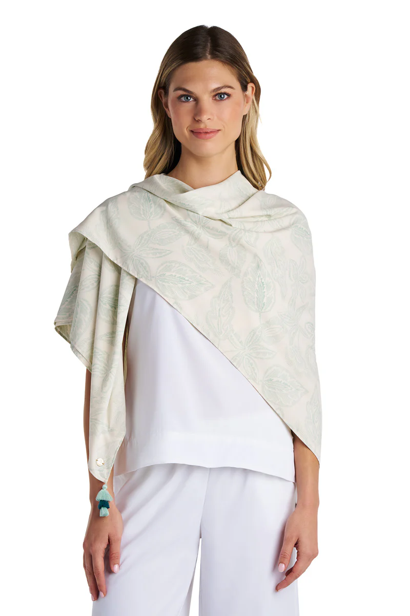 Minneola Featherlight Scarf | Vanilla - Image 6