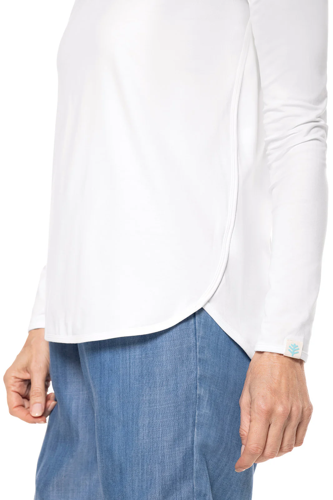 Women's Heyday Side Split Shirt | White - Image 5