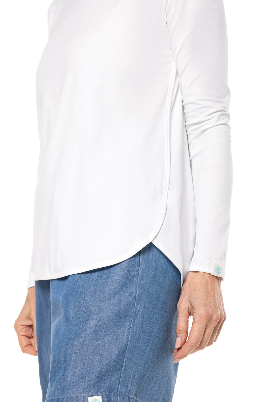 Women's Heyday Side Split Shirt | White - Image 6
