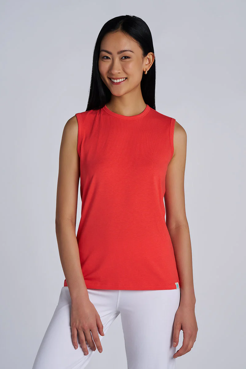 Women's LumaLeo High Neck Tank Top | Regular Parent - Image 2