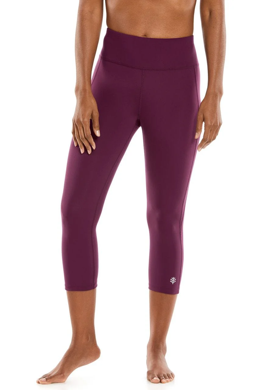 Women's High-Rise Asana Yoga Capris | Clearance Parent - Image 4