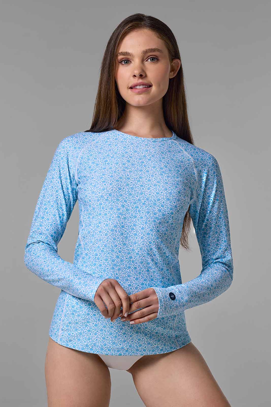 Women's Hightide Long Sleeve Swim Shirt | Regular Parent - Image 19