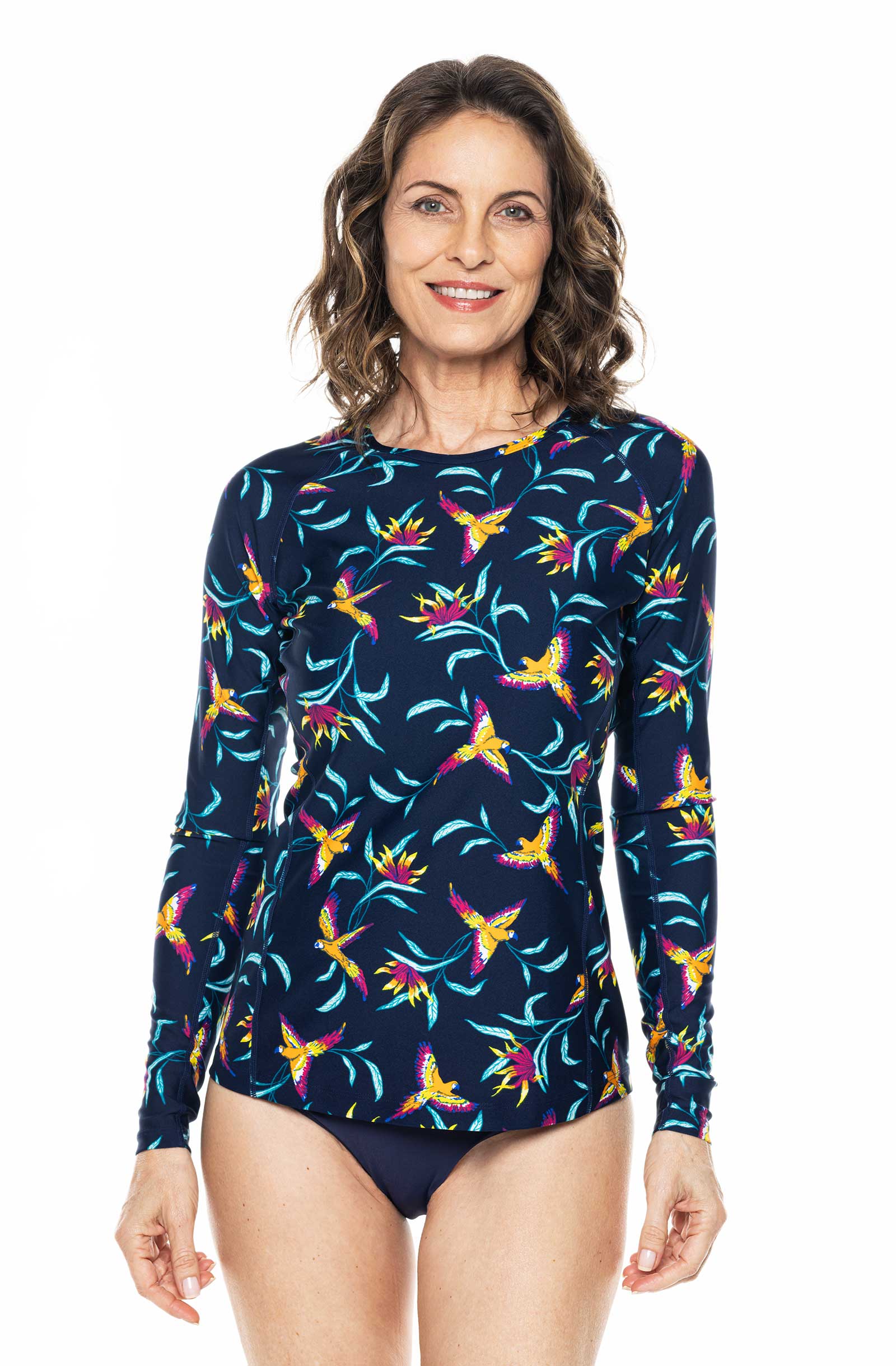 Women's Hightide Long Sleeve Swim Shirt | Regular Parent - Image 8