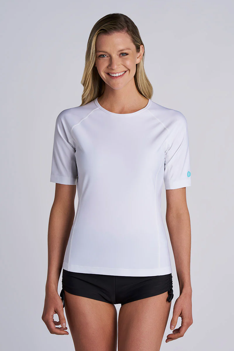 Women's Short Sleeve Swim Shirt | Regular Parent - Image 6