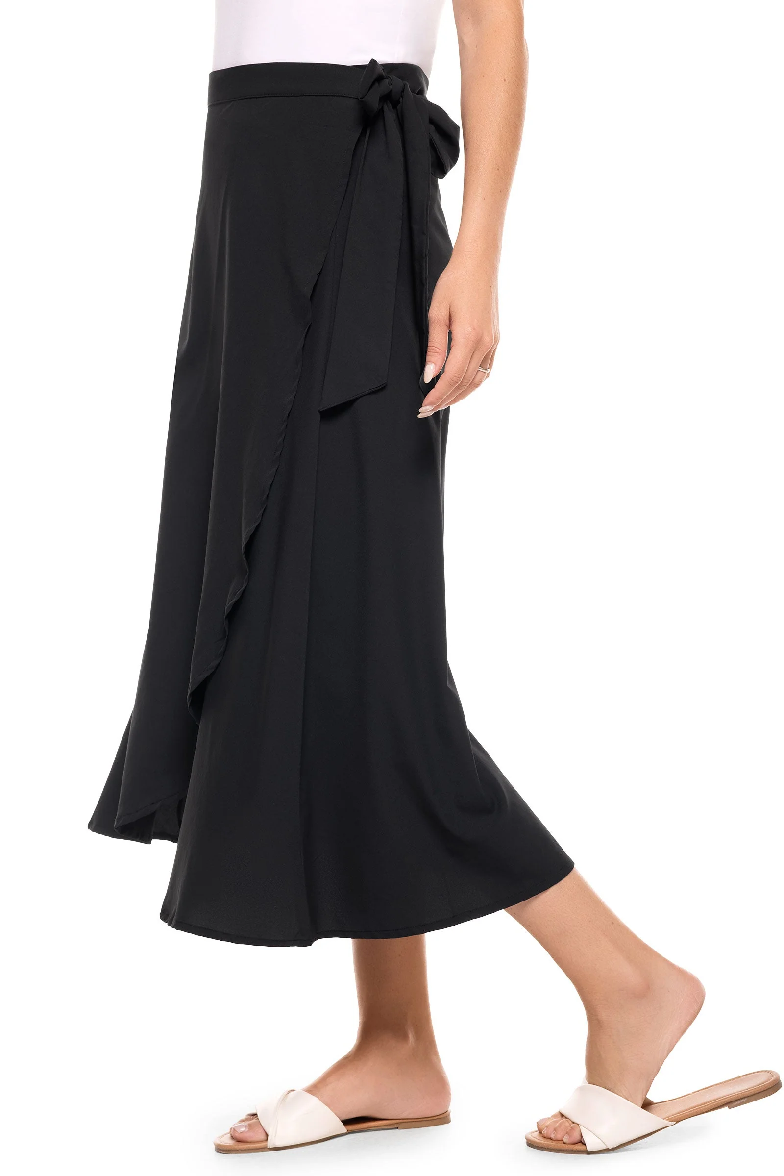 Women's Isla Convertible Wrap | Black - Image 6
