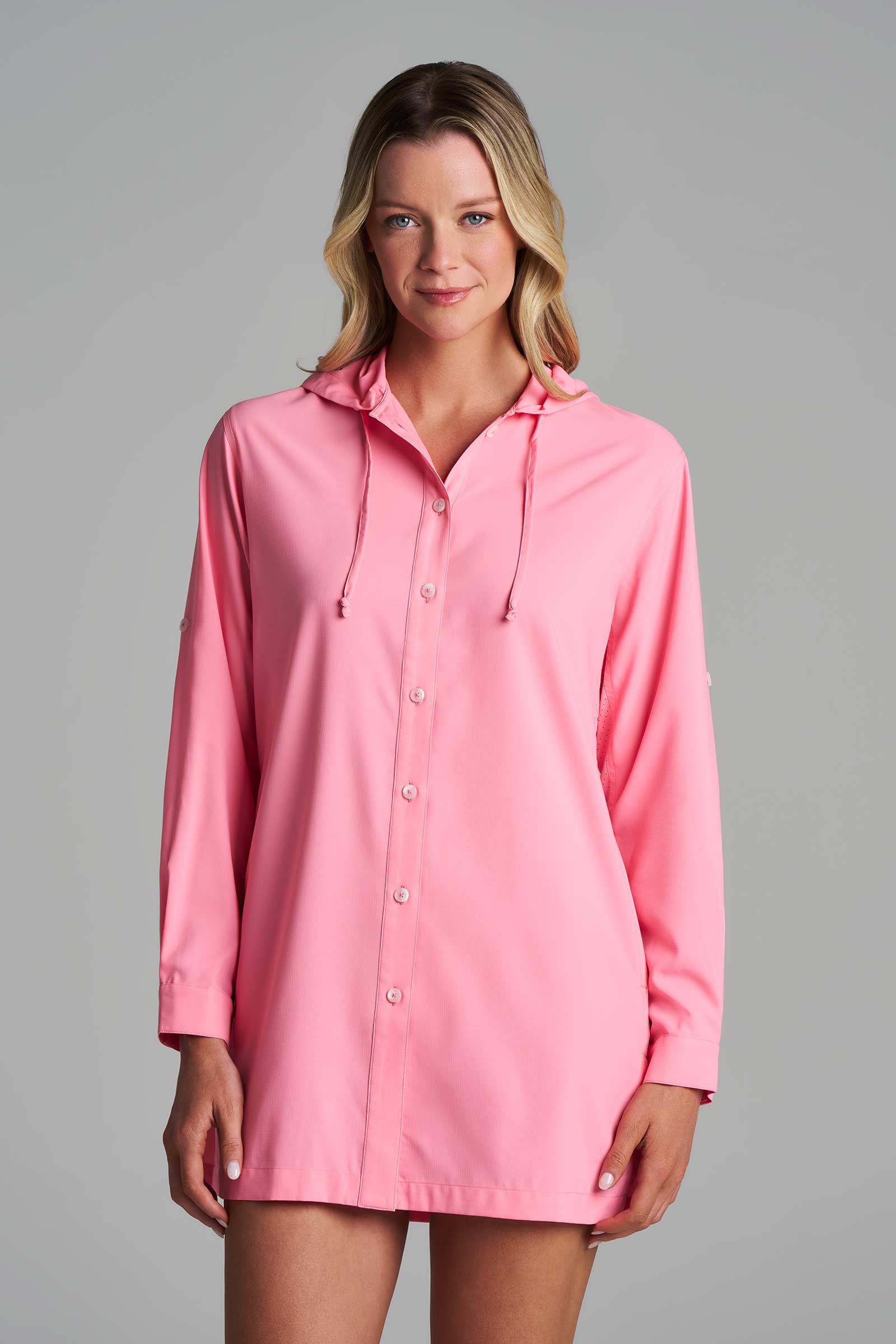 Women's Long Sleeve Beach Shirt  | Regular Parent - Image 7