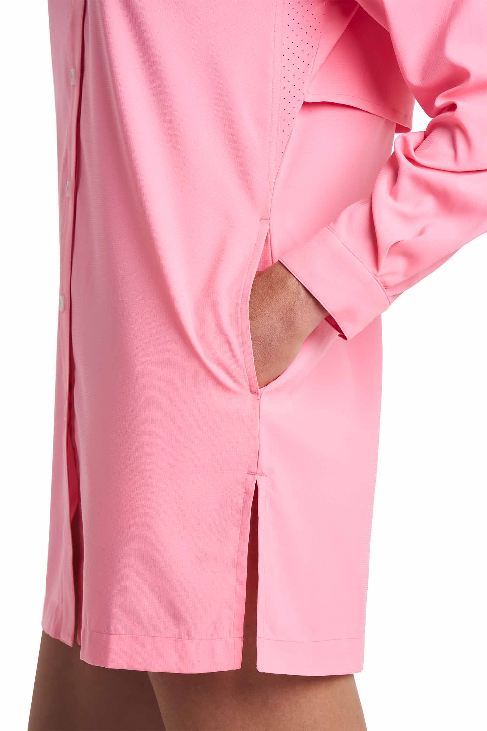 Iztapa Coastal Sun Shirt | Flamingo Pink - Image 6