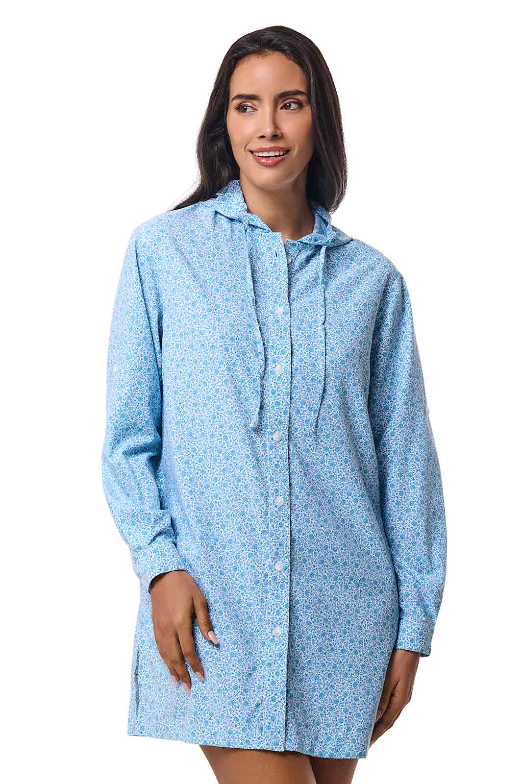 Iztapa Coastal Sun Shirt | Malibu Blue Shell We - Image 3
