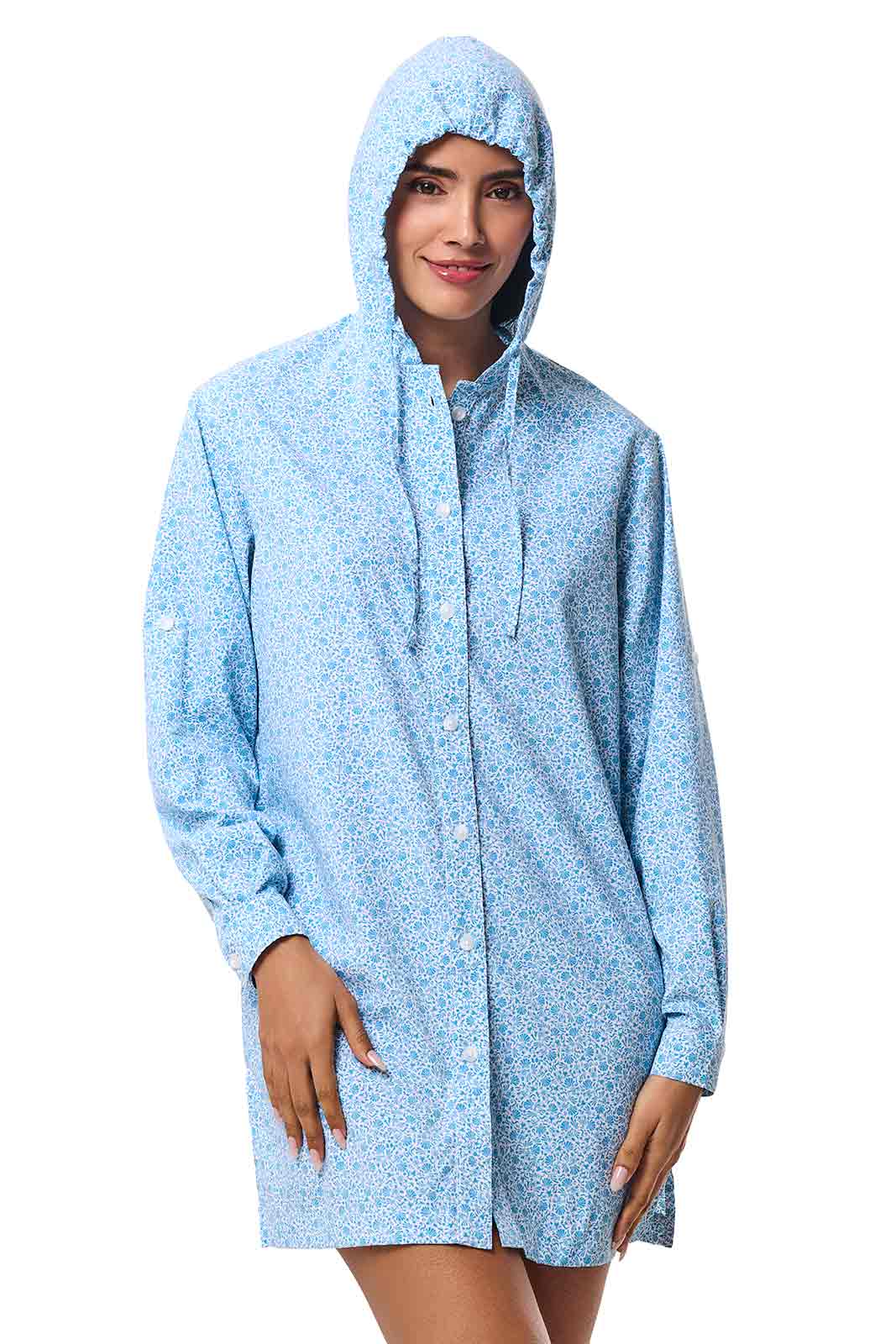Iztapa Coastal Sun Shirt | Malibu Blue Shell We - Image 6