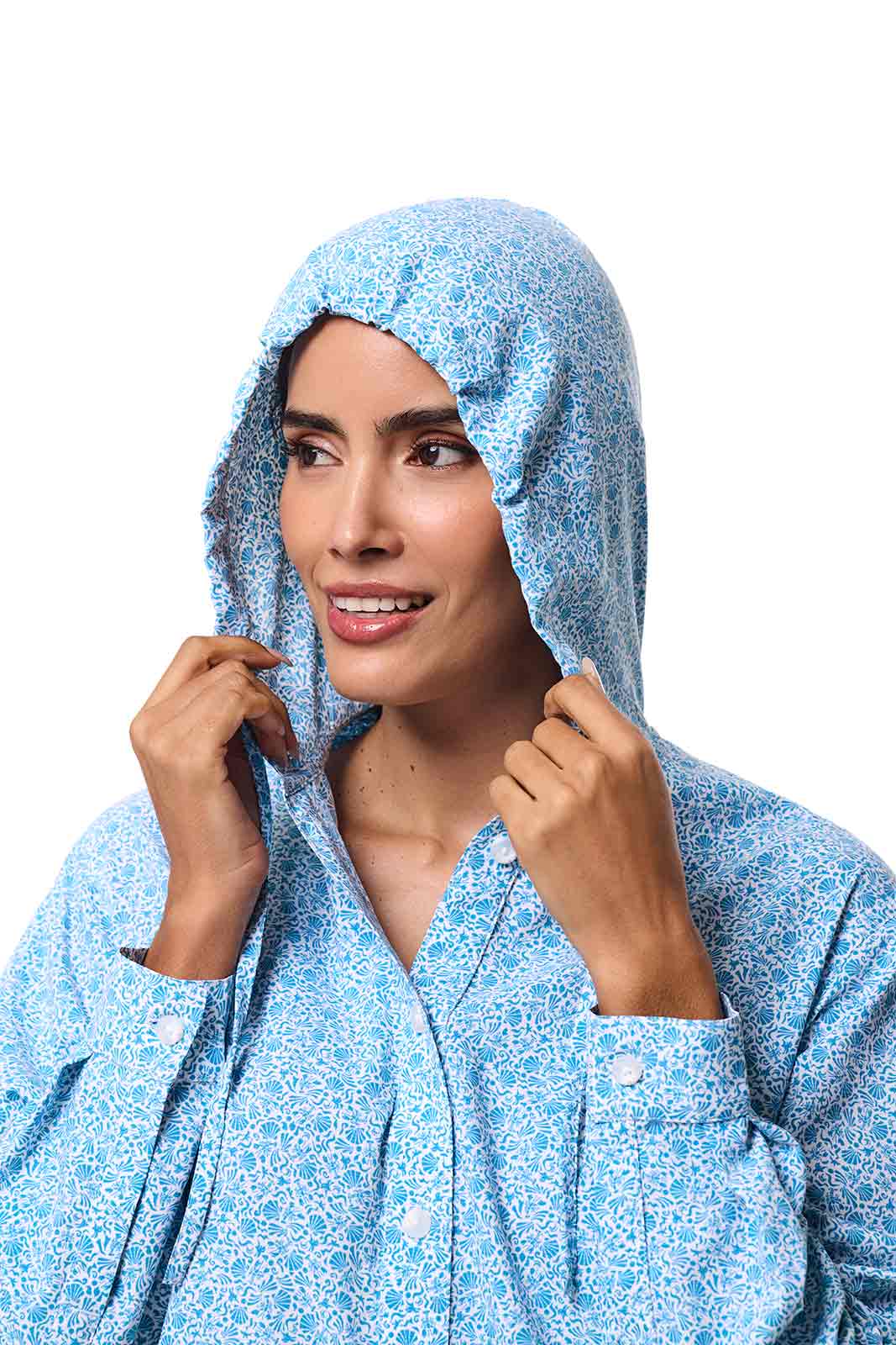 Iztapa Coastal Sun Shirt | Malibu Blue Shell We - Image 8