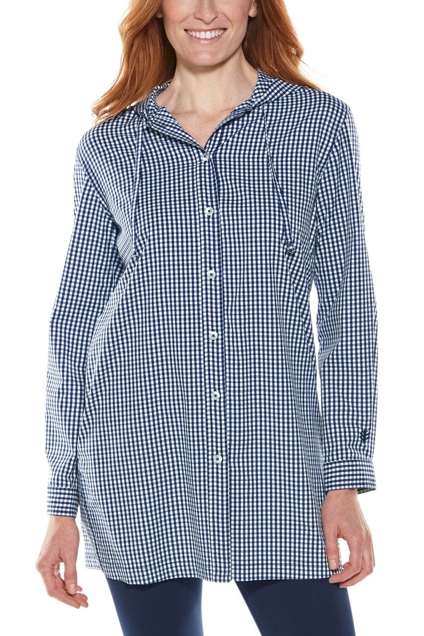 Women's Long Sleeve Beach Shirt  | Regular Parent - Image 3