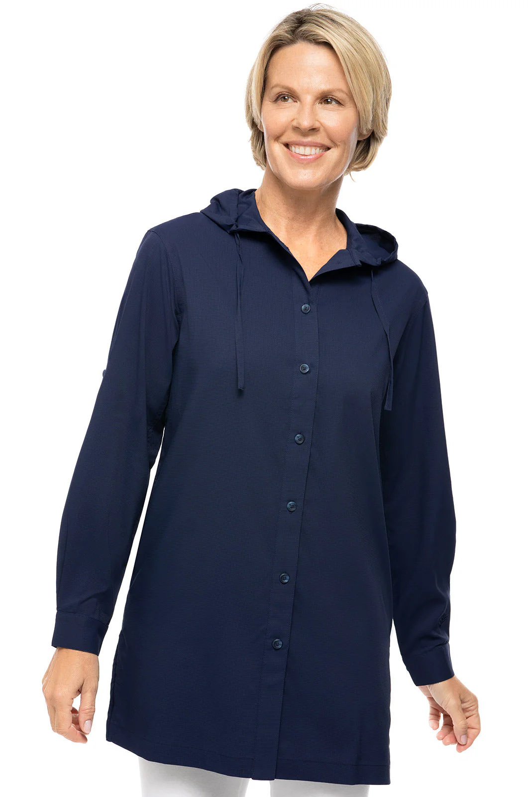 Iztapa Coastal Sun Shirt | Navy