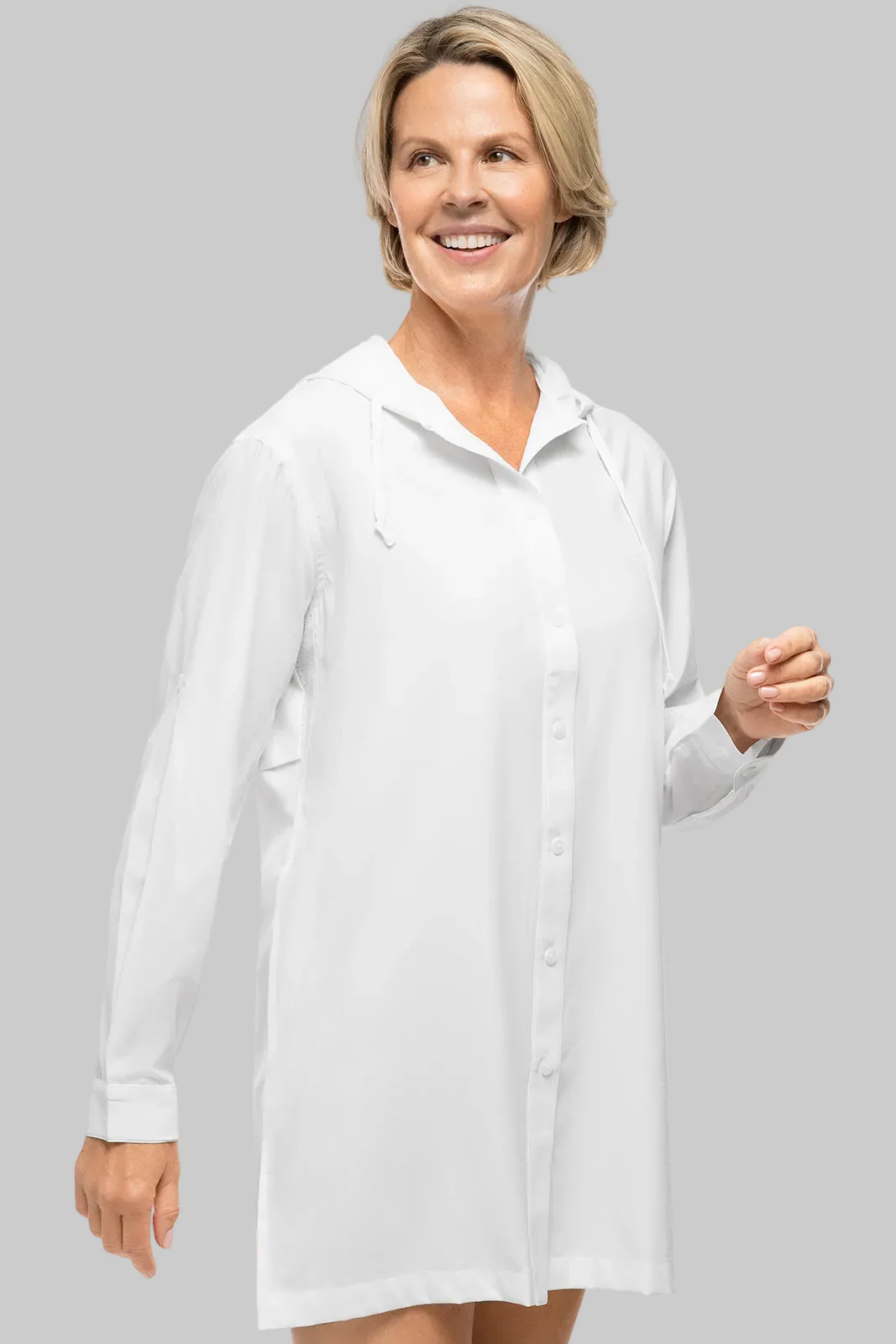 Women's Long Sleeve Beach Shirt  | Regular Parent - Image 5