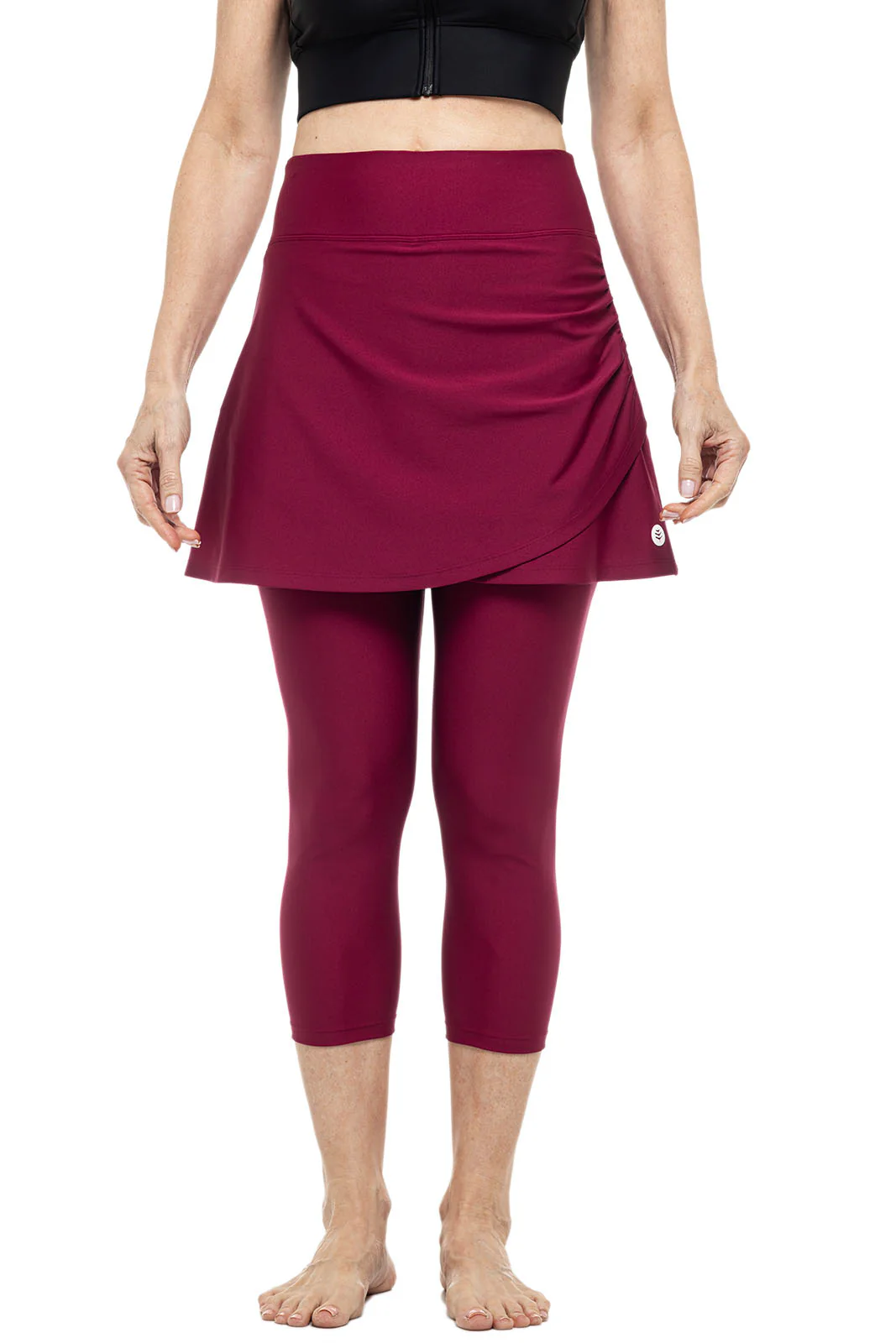 Women's Kahula Skirted Swim Capris | Regular Parent