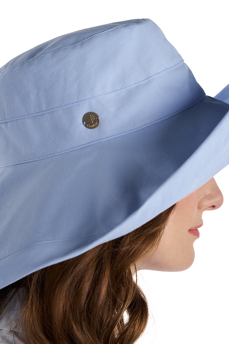 Women's Sydney Kettle Brim Hat | Periwinkle - Image 6