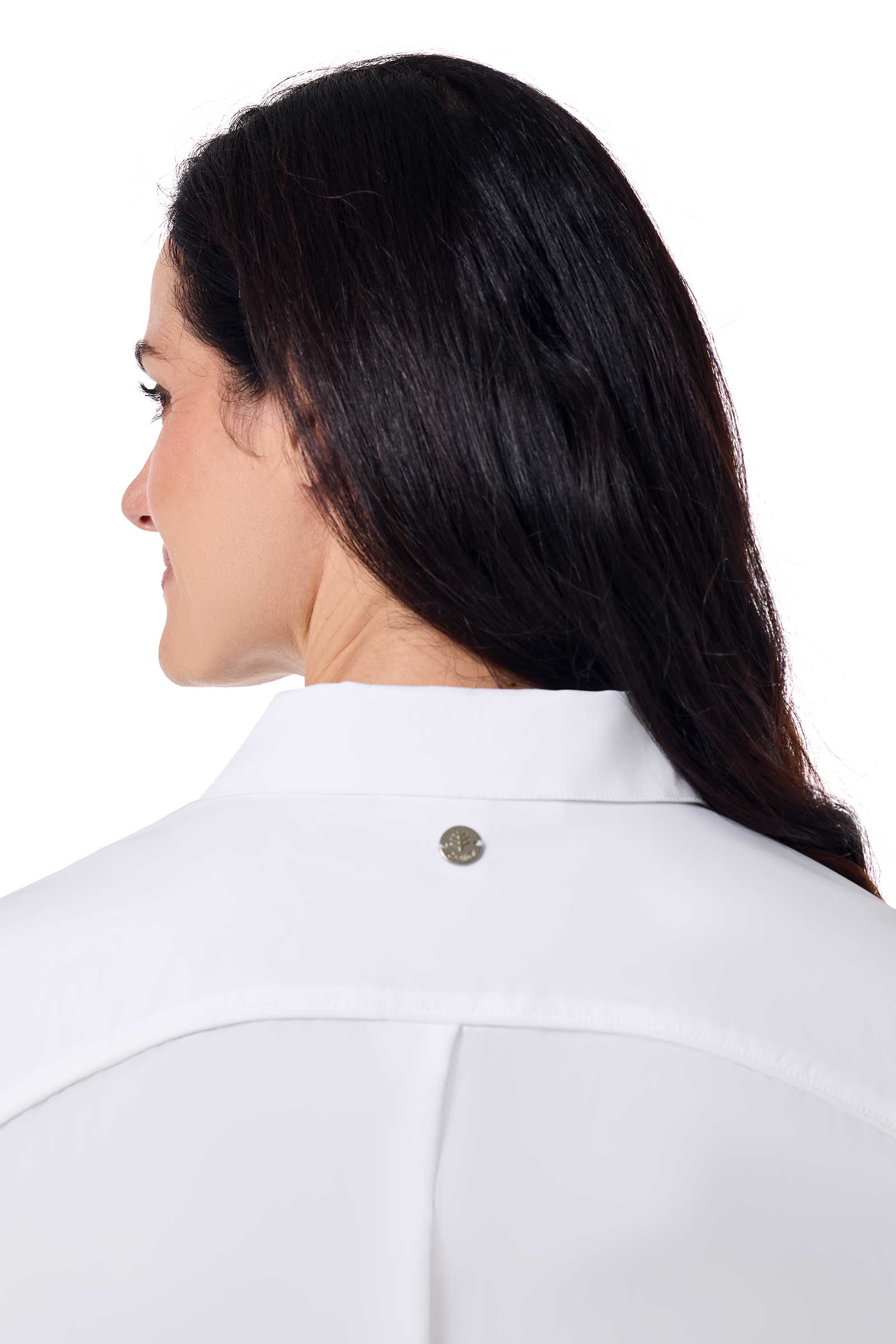 Women's Kitts Shirt Dress with Belt | White - Image 5