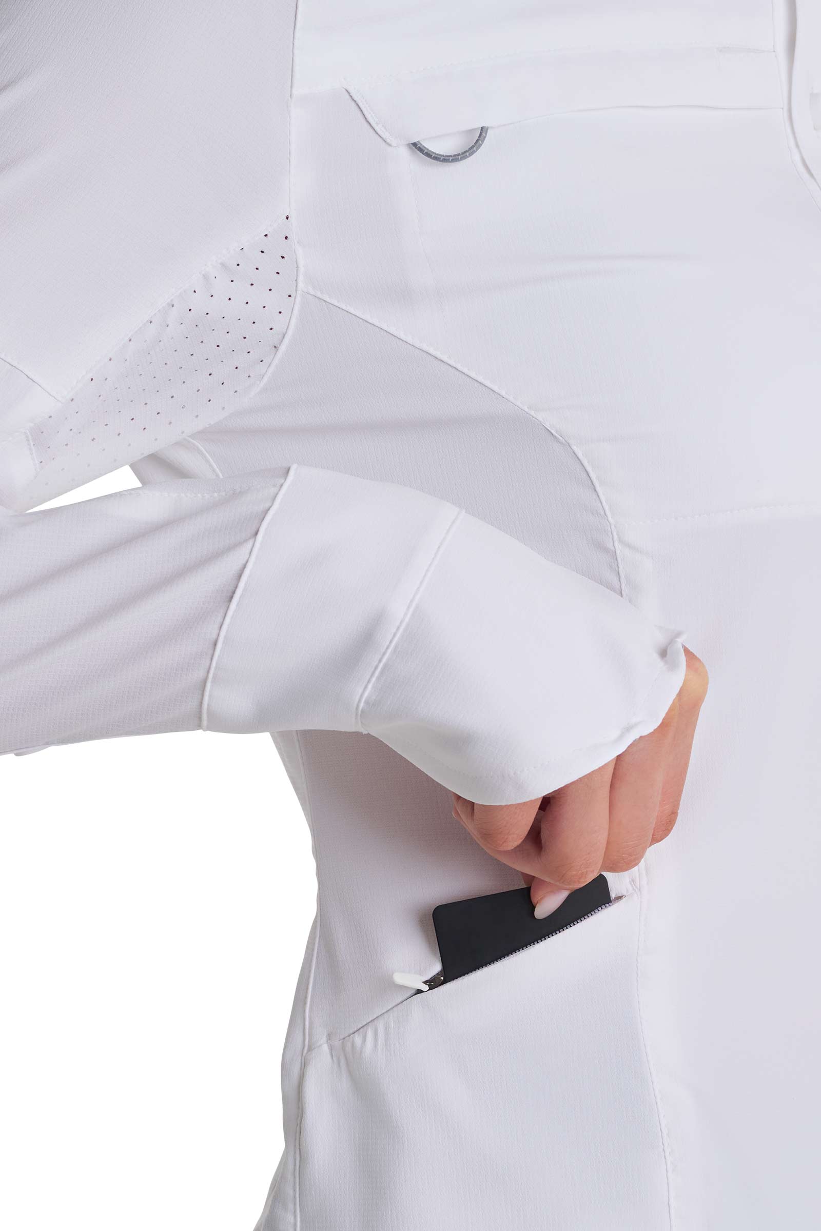 Women's Kodia Long Sleeve Fishing Shirt | White - Image 7