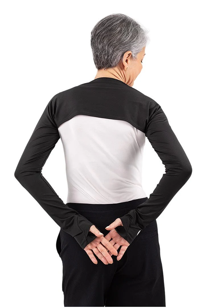 Women's Larix Shoulder Sleeves | Black - Image 3